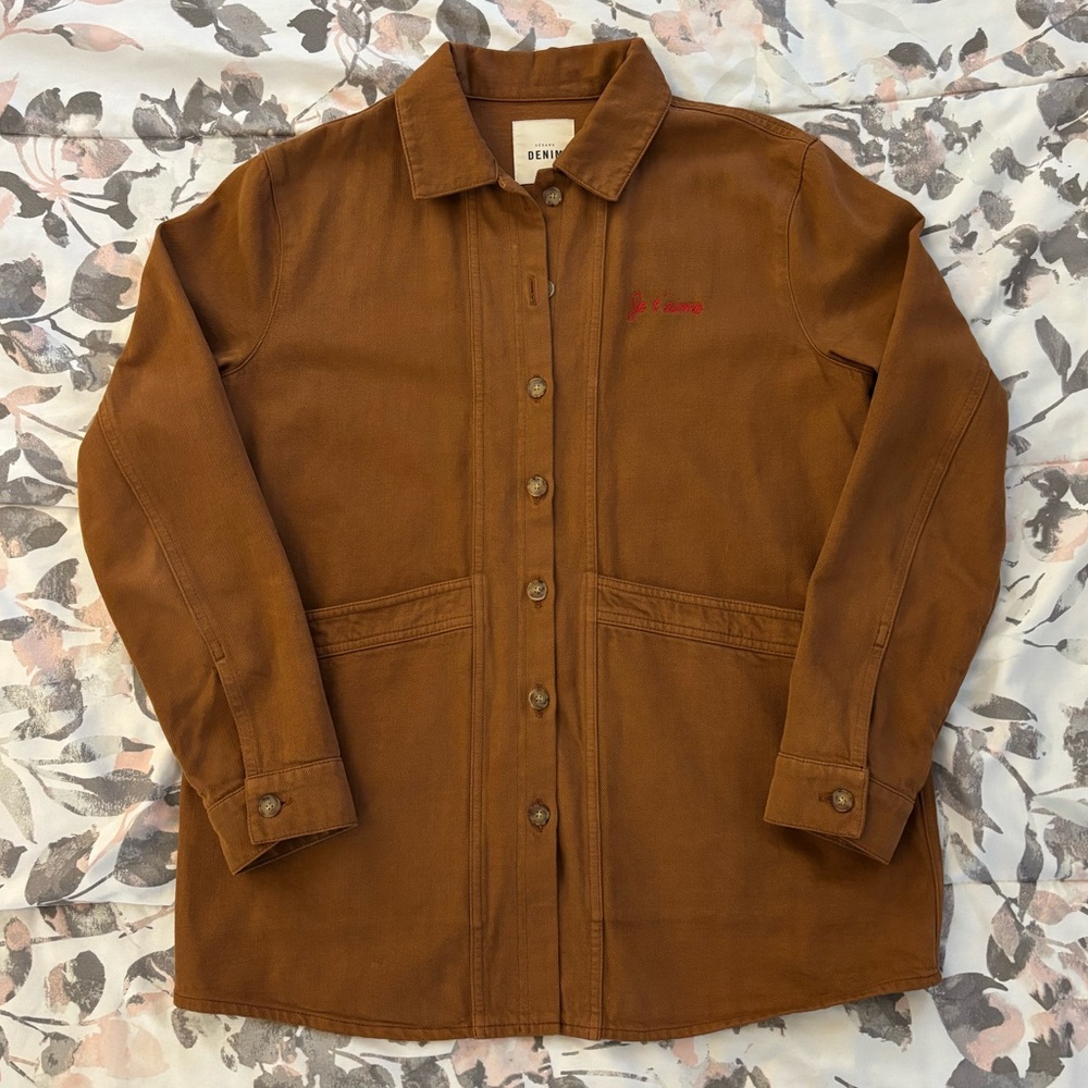 Sezane denim will jacket